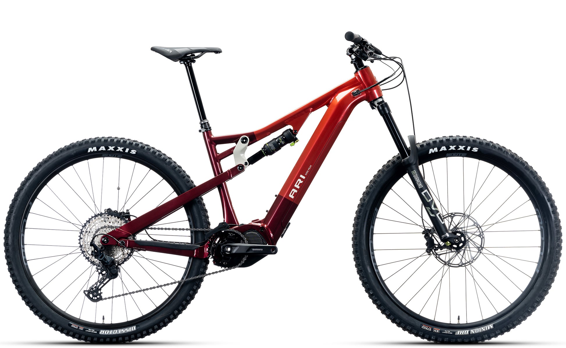 Wire Peak 2.0 Elite Red, Aluminum Mountain/Trail E-bike